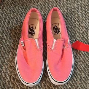Vans Men’s Slip-On Shoes - Pink